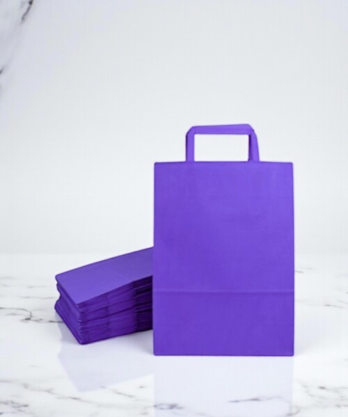 Pack x 50 - bolsa lisa 22x10x30 cm. VIOLETA