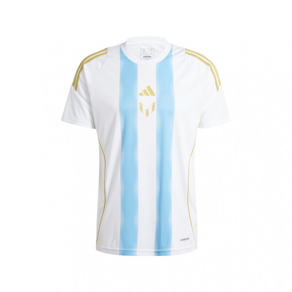Camiseta de Entrenamiento Messi adidas white/semi blue burst