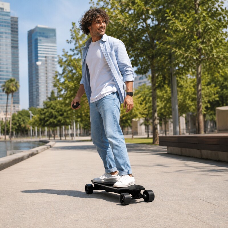Patineta Electrica Longboard Luxor 100w Patineta Electrica Longboard Luxor 100w
