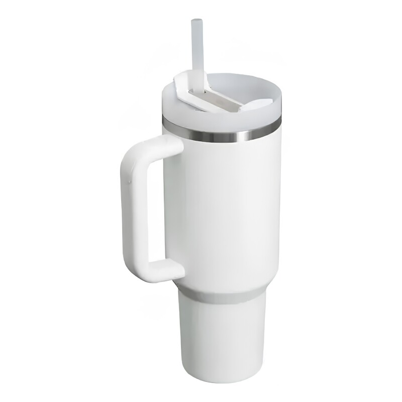 Vaso Térmico en Acero inox. Stanley Quencher 887ml Frost