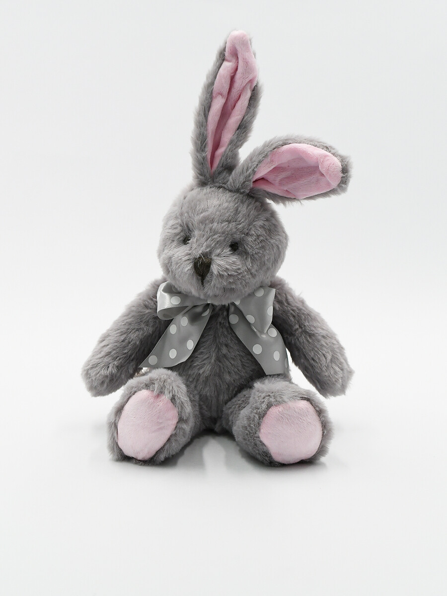CONEJITO CON MOÑA - GRIS 