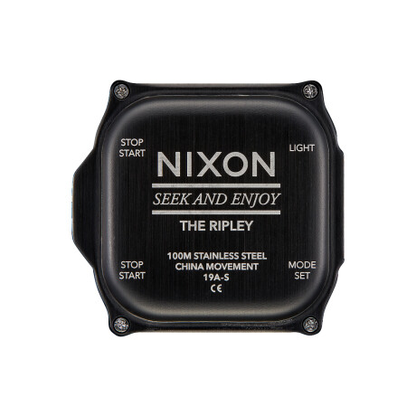 Reloj Nixon Deportivo Silicona Negro 0