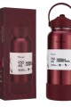 BOTELLA TÉRMICA TERRANO 950ML ROJO METALIZADO