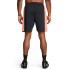 UA M's Ch. Knit Short-BLU BLK-005