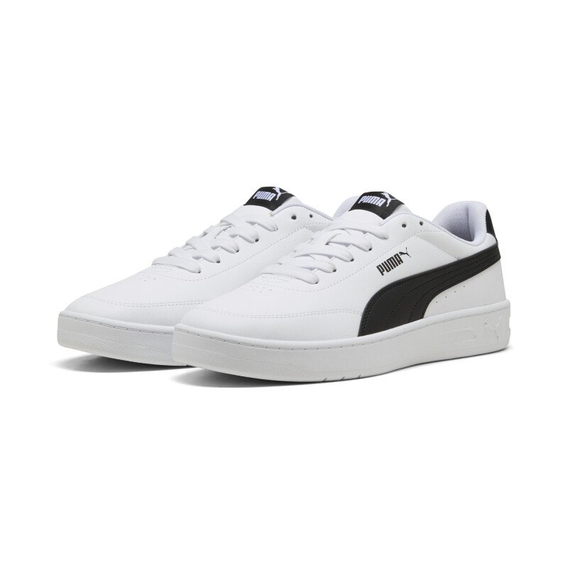 Championes Puma Court Classic Clean de Hombre - 402223 01 Blanco-negro