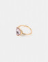 Anillos Chicos Strass Corazón Anillo Con Corazón - Dorado