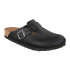 Zueco Boston Oiled Leather - Estrecho Negro