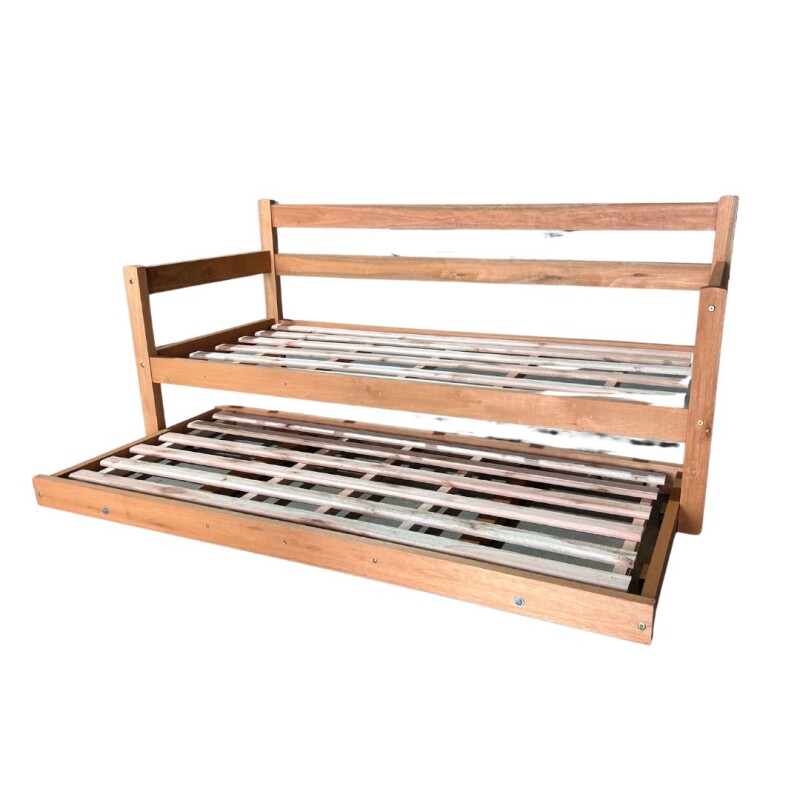 Cama Marinera con Respaldo Meneghetti Miel Cama Marinera con Respaldo Meneghetti Miel
