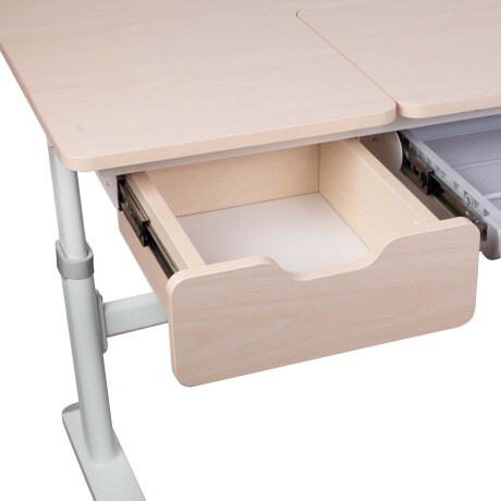 ESCRITORIO REGULABLE KIDS MDF-Y-METAL BLANCO GALILEO 1,2M