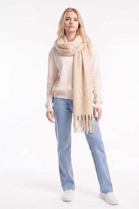 BUFANDA FRONT DIXIE Beige