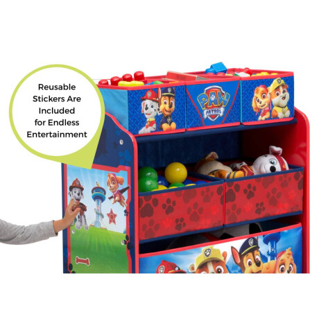 Set juego de mesa y organizador Paw Patrol Azul