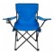 Silla Camping Pesca Plegable Estructura Metal Azul