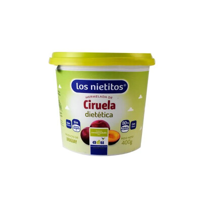 Mermelada ciruela 400g Los Nietitos Merm Ciruela 0% 400g Los Niet