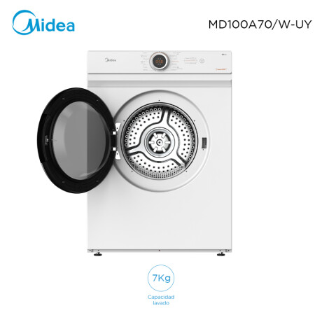 Secarropas frontal 7Kg Midea MD100A70/W UY Secarropas frontal 7Kg Midea MD100A70/W UY