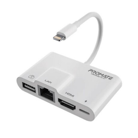 PROMATE Mediasyn-LT Hub Adapt Lightn A Usb/HDMI/LAN/Light PROMATE Mediasyn-LT Hub Adapt Lightn A Usb/HDMI/LAN/Light