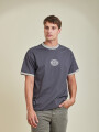 T-SHIRT RUNEL RUSTY Gris Oscuro