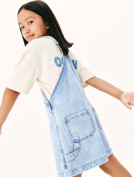 ENTERITO INFANTIL TIPO JUMPER CELESTE