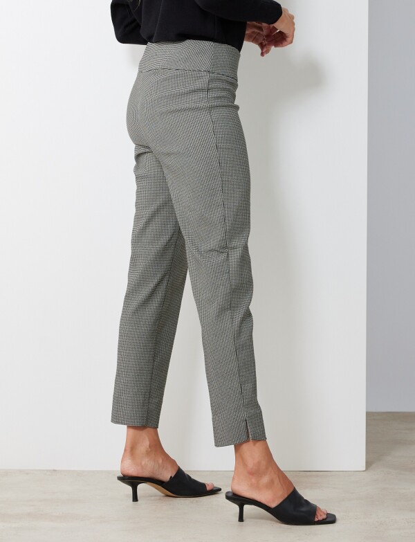 Pantalon Tejido NEGRO/GRIS