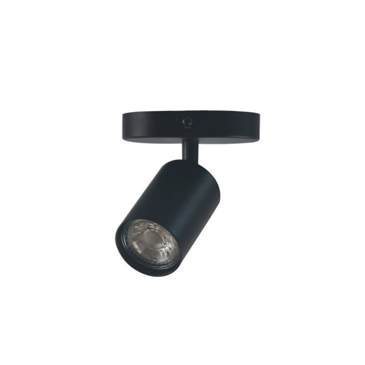 Spot cilíndrico base oval negro GU10 - IX9780 