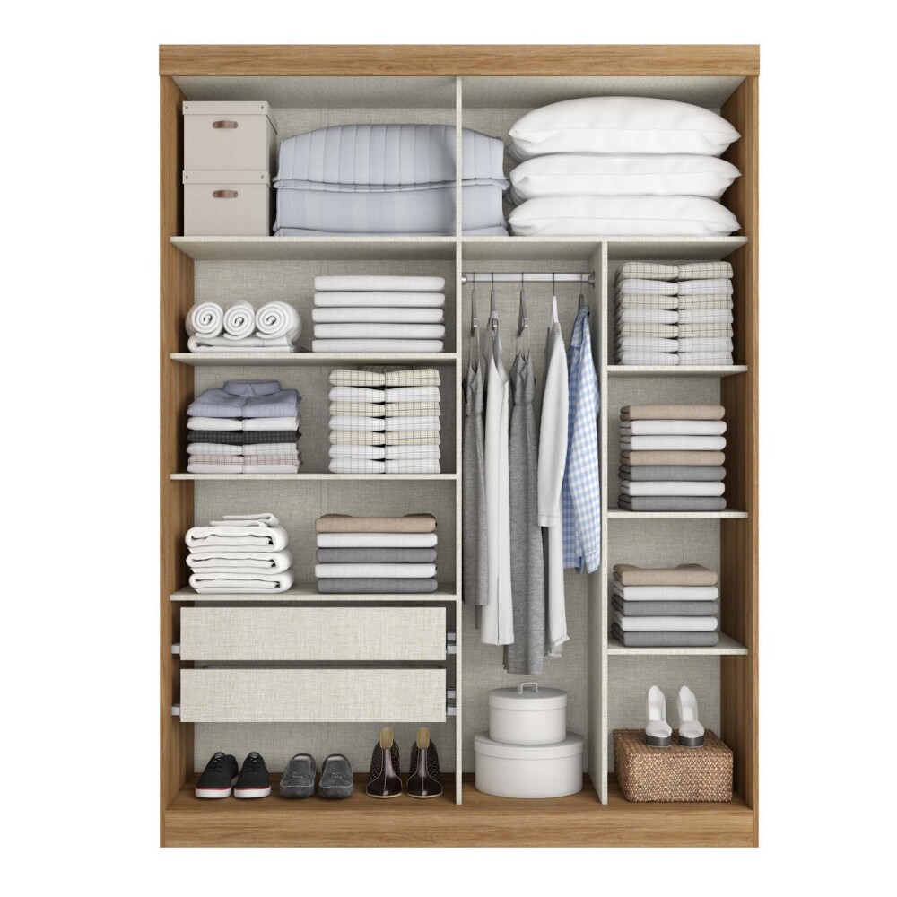 PLACARD 2 PUERTAS MDP MARRON COMFORT FLEX