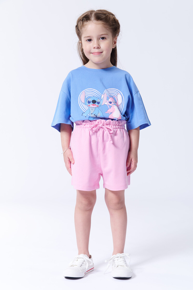 Short deportivo - Rosado 