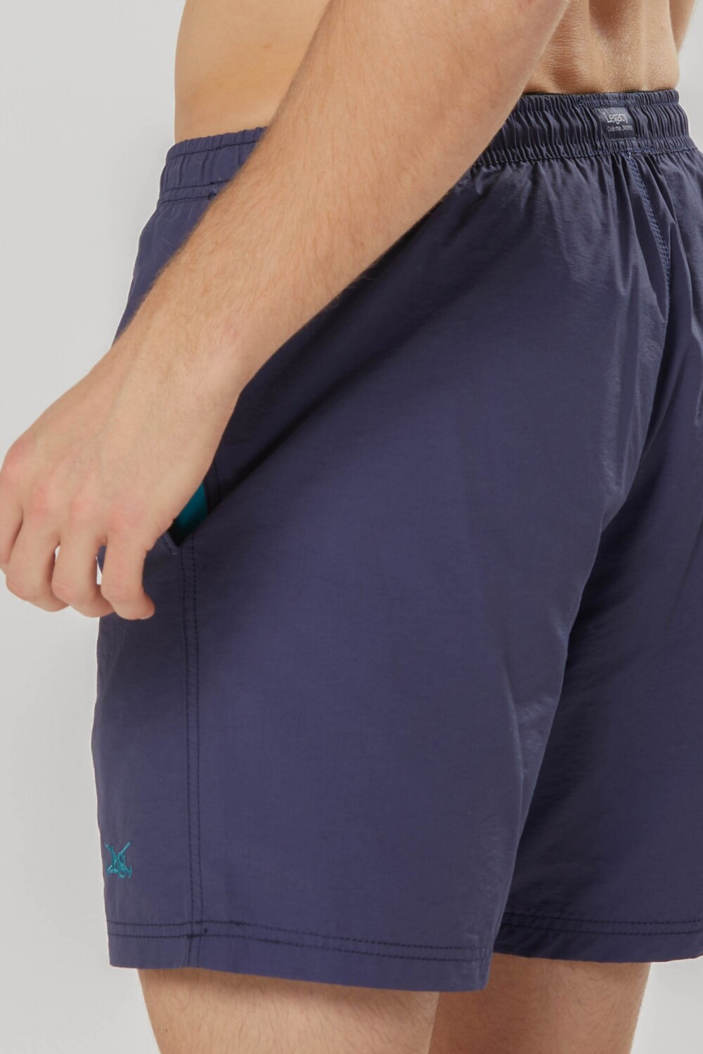 SHORT DE BAÑO LISO Piedra