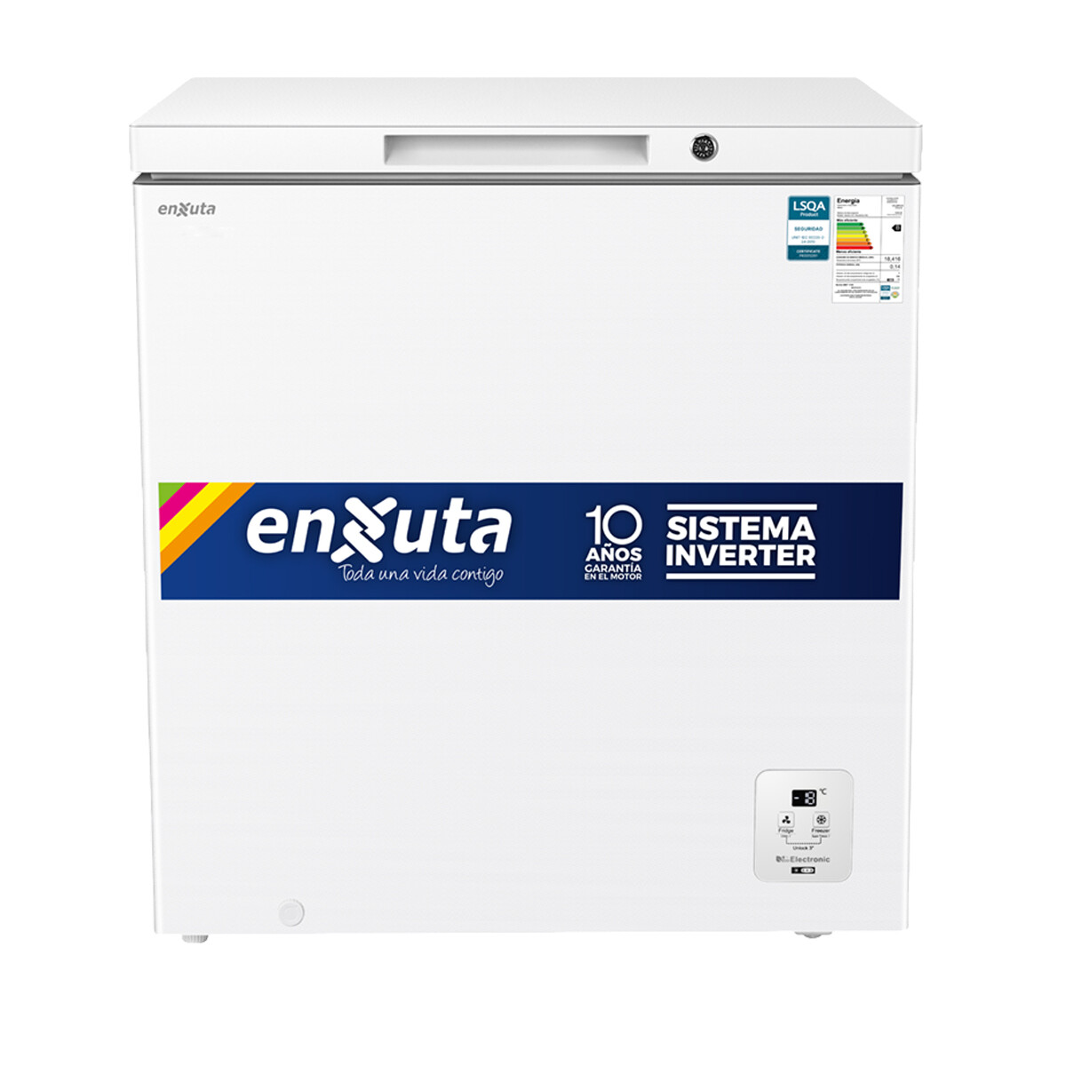 Freezer Enxuta Horizontal 297lts Fhenx16250 