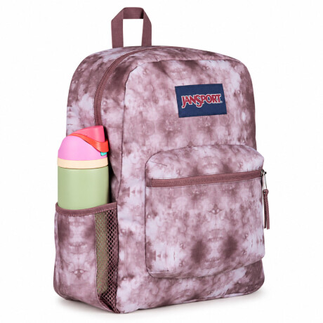 Mochila Escolar Jansport Cross Town Original Unisex Urbana Mahogany Haze White