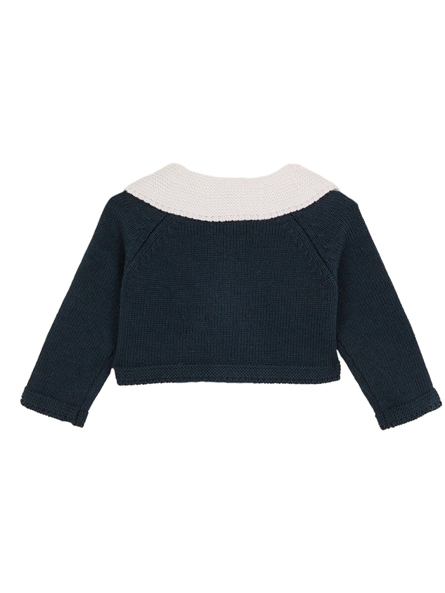 Chaqueta Cu Verde Petroleo Melange