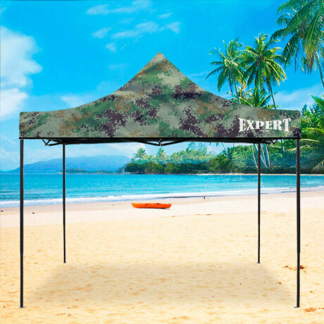 Gazebo Impermeable Expert 3mx3m Reforzado Carpa Toldo Camuflado