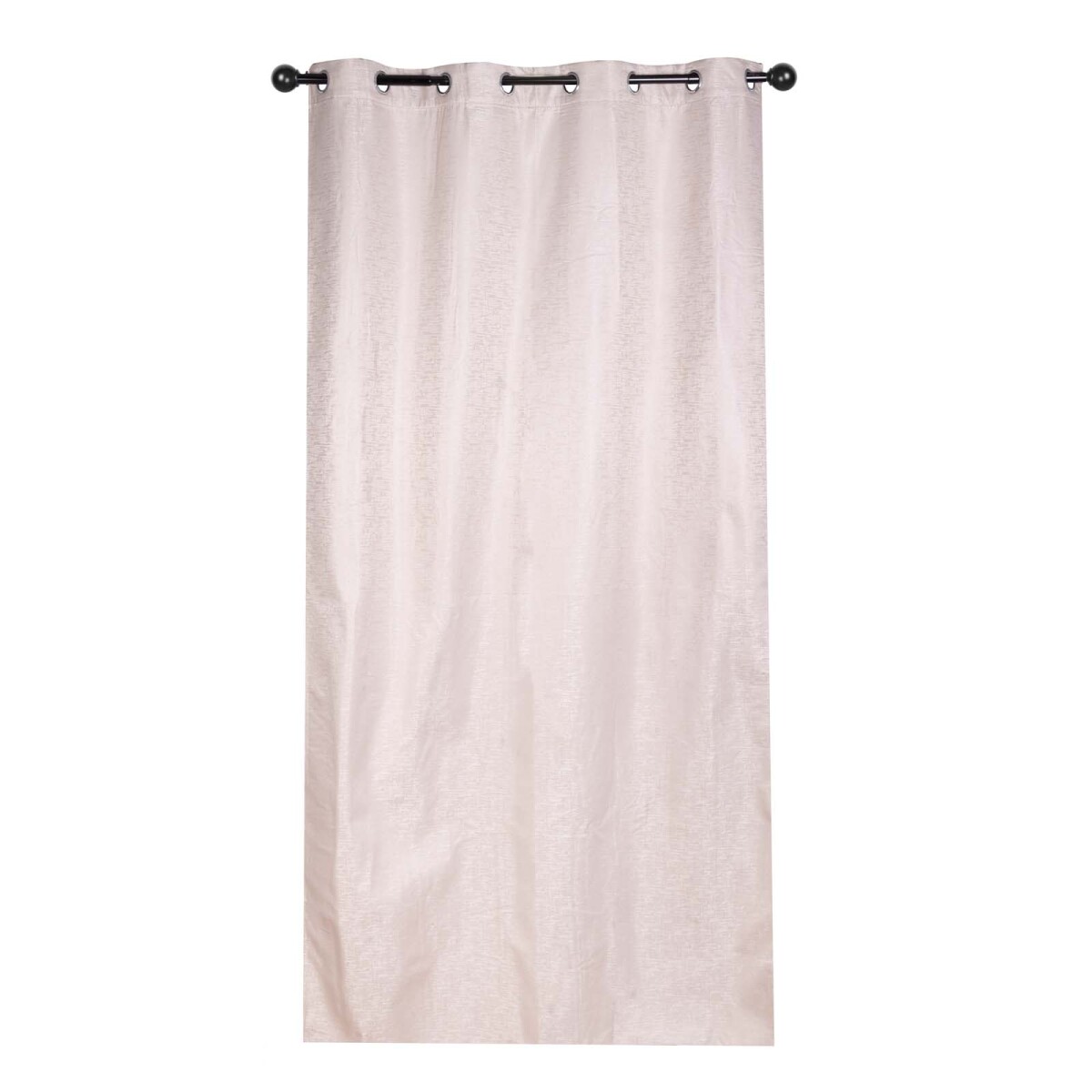 CORTINA - POLIESTER NATURAL-BEIGE C/ANILLAS AISLANTE 