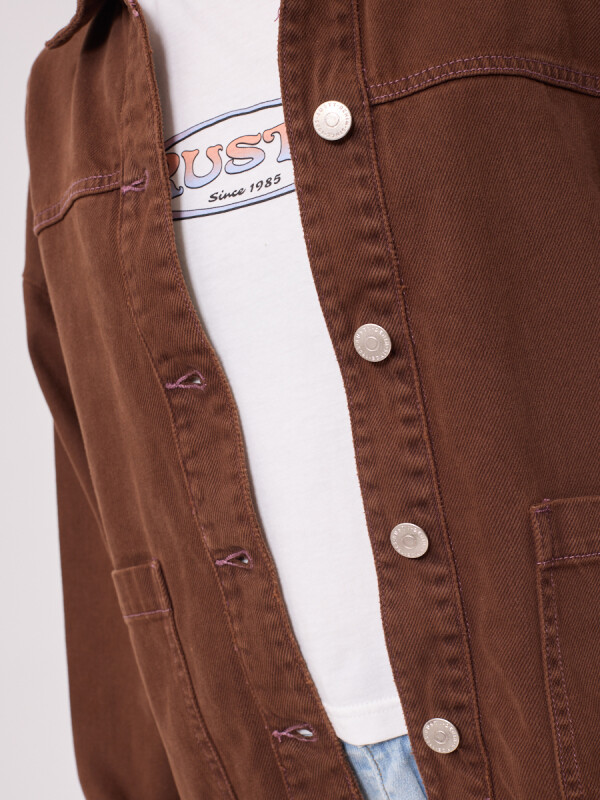 CAMPERA LARAK RUSTY MarrÓn