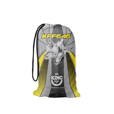 Remera de pesca con protección solar + bolsa multiuso - King Brasil KFF646