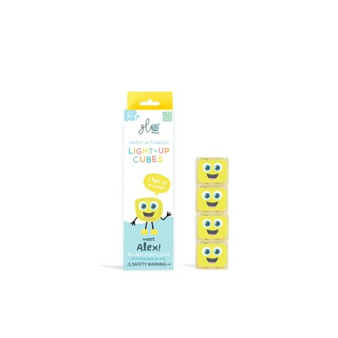 Set de 4 cubos Glo Pals Alex