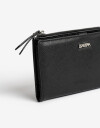 Ficheros Billetera Fichero Con Cierre - Negro
