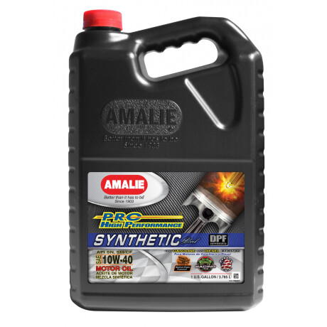 LUBRICANTE ACEITES - 10W40 PRO HP SYN BLEND GALON 3.78 LTS. AMALIE MOTOR OIL LUBRICANTE ACEITES - 10W40 PRO HP SYN BLEND GALON 3.78 LTS. AMALIE MOTOR OIL