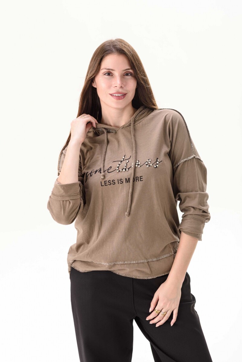 Blusa Elara - Marrón 