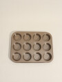 Horno Asadera Muffins 12 Moldes 8 Color Unico