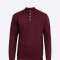 Remera melange bordo