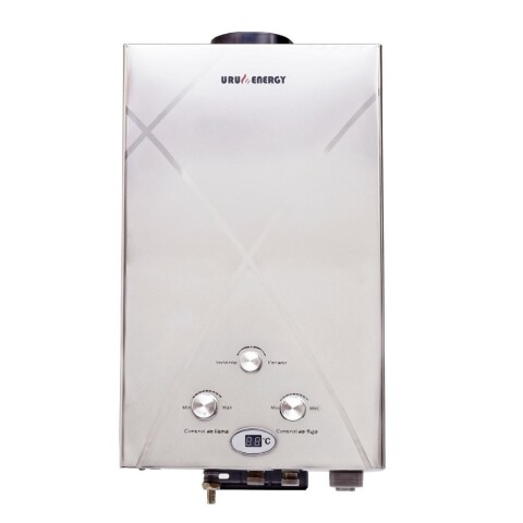 alentador A Gas Uruenergy 10lt/min Tiro Natural Ltc Inox Alentador A Gas Uruenergy 10lt/min Tiro Natural Ltc Inox