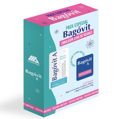Bagovit A Cuidados Cotidianos 350ml+emulsion 120grs Bagovit A Cuidados Cotidianos 350ml+emulsion 120grs