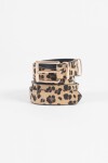 Cinturón animal print animal print