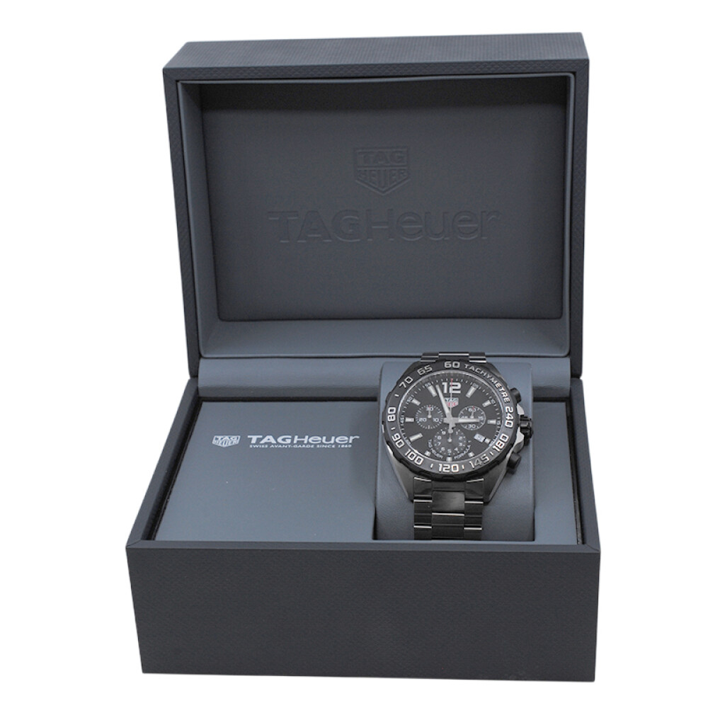 Tag Heuer Fórmula 1 Chronograph quartz CAZ1010 caja 43 mm año 2022 con estuche y papeles Tag Heuer Fórmula 1 Chronograph quartz CAZ1010 caja 43 mm año 2022 con estuche y papeles
