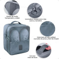 Neceser de Viaje para Zapatos Gris