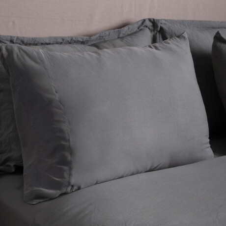 JUEGO DE SABANAS KING POLIESTER VERDE PREWASHED