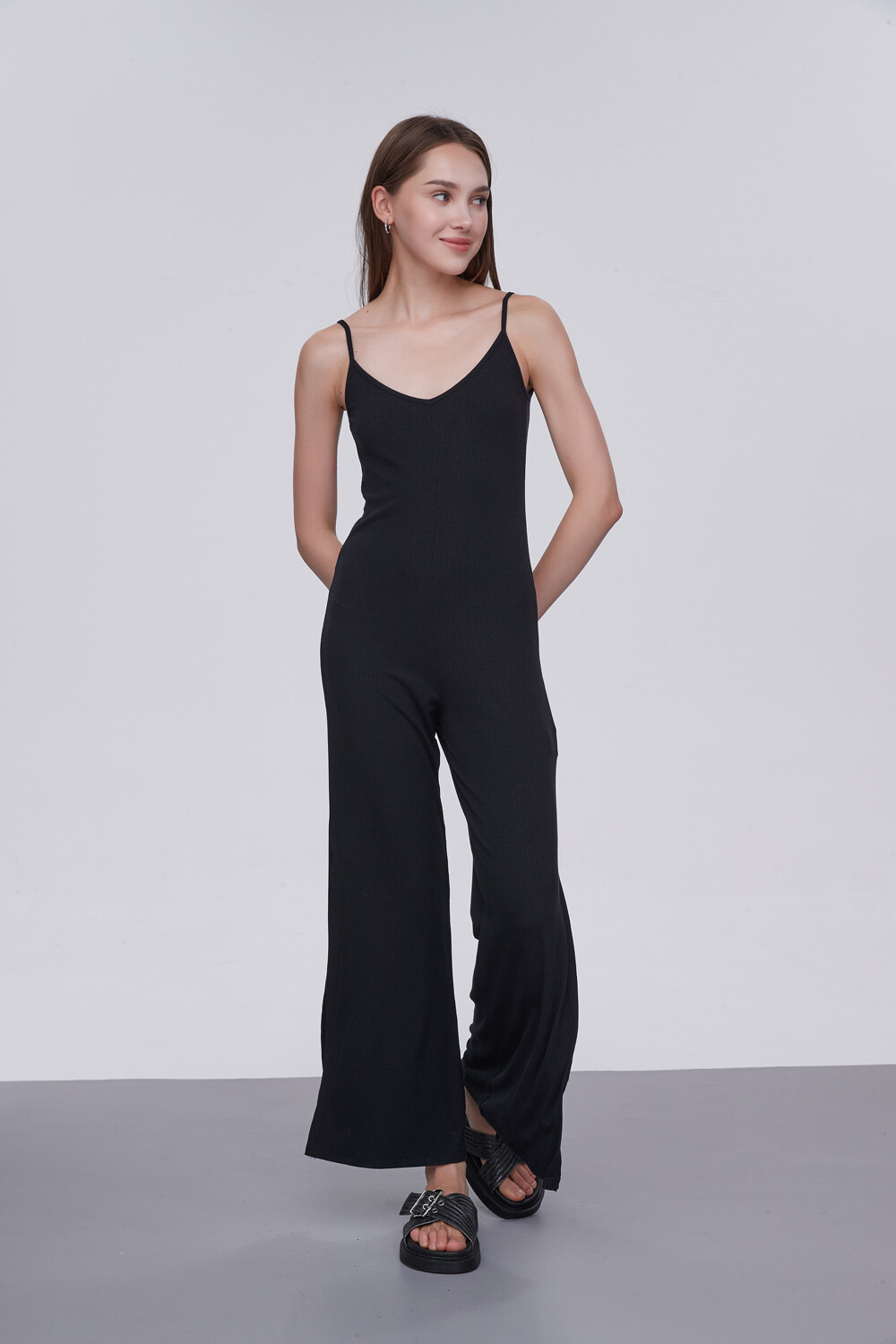 Mono Vechain Gris Melange Oscuro