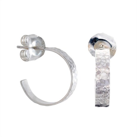 Par de aros de plata 925, ALMA. Par de aros de plata 925, ALMA.