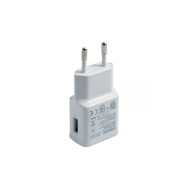 Ficha de carga original Samsung 15W color blanco Ficha De Carga Original Samsung 15w Color Blanco