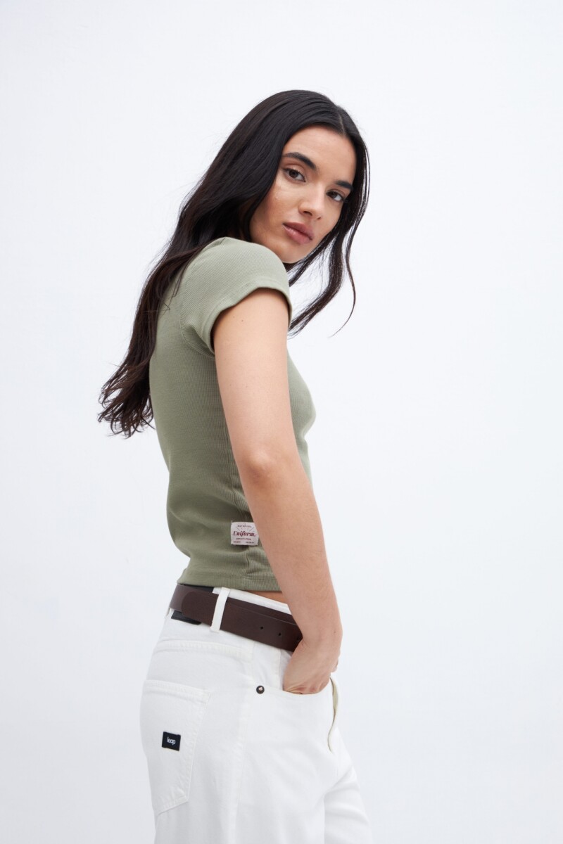 Remera Silver - Oliva 