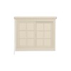 Cortina Roller Rústica Lumax Colores 1.4 X 2.0 M Calidad Beige